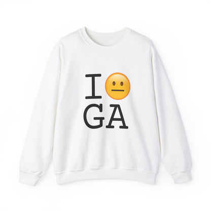 "I'm Neutral About Georgia" Sweatshirt