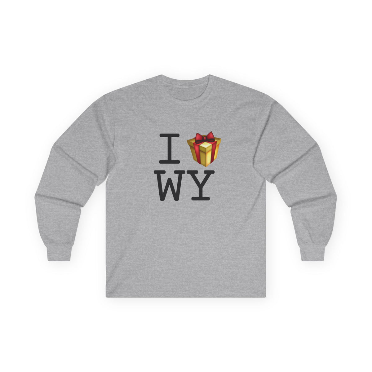 "I Present Wyoming" Long Sleeve Shirt