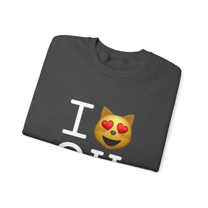 "I'm a Cat that Loves Ohio" Sweatshirt