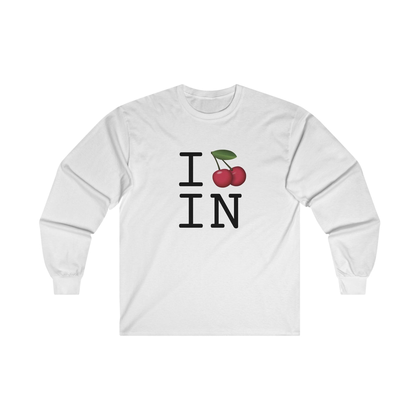 "I Cherry Indiana" Long Sleeve Shirt