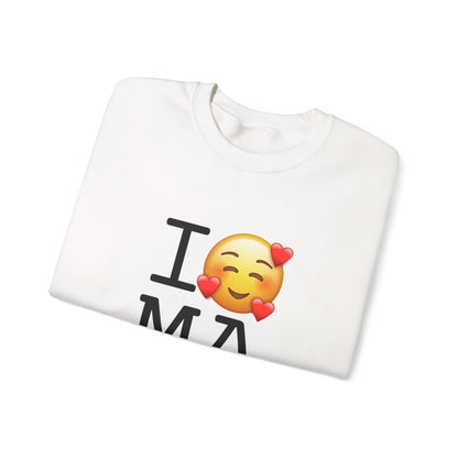 "I Adore Massachusetts" Sweatshirt