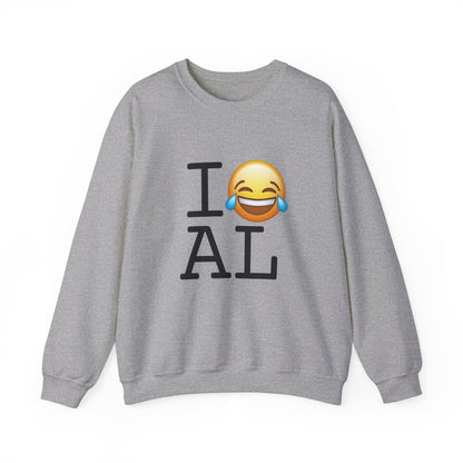 "I'm Laughing at Alabama" Sweatshirt