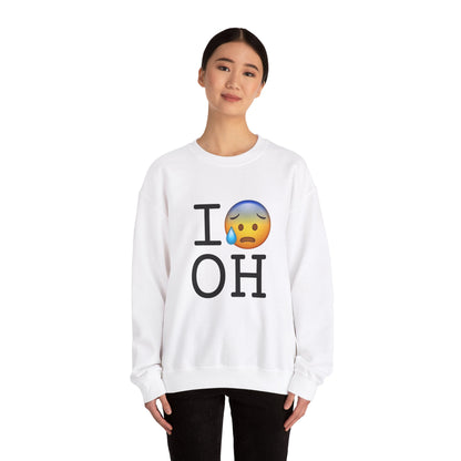 "I'm Anxiously Sweating in Ohio" Sweatshirt