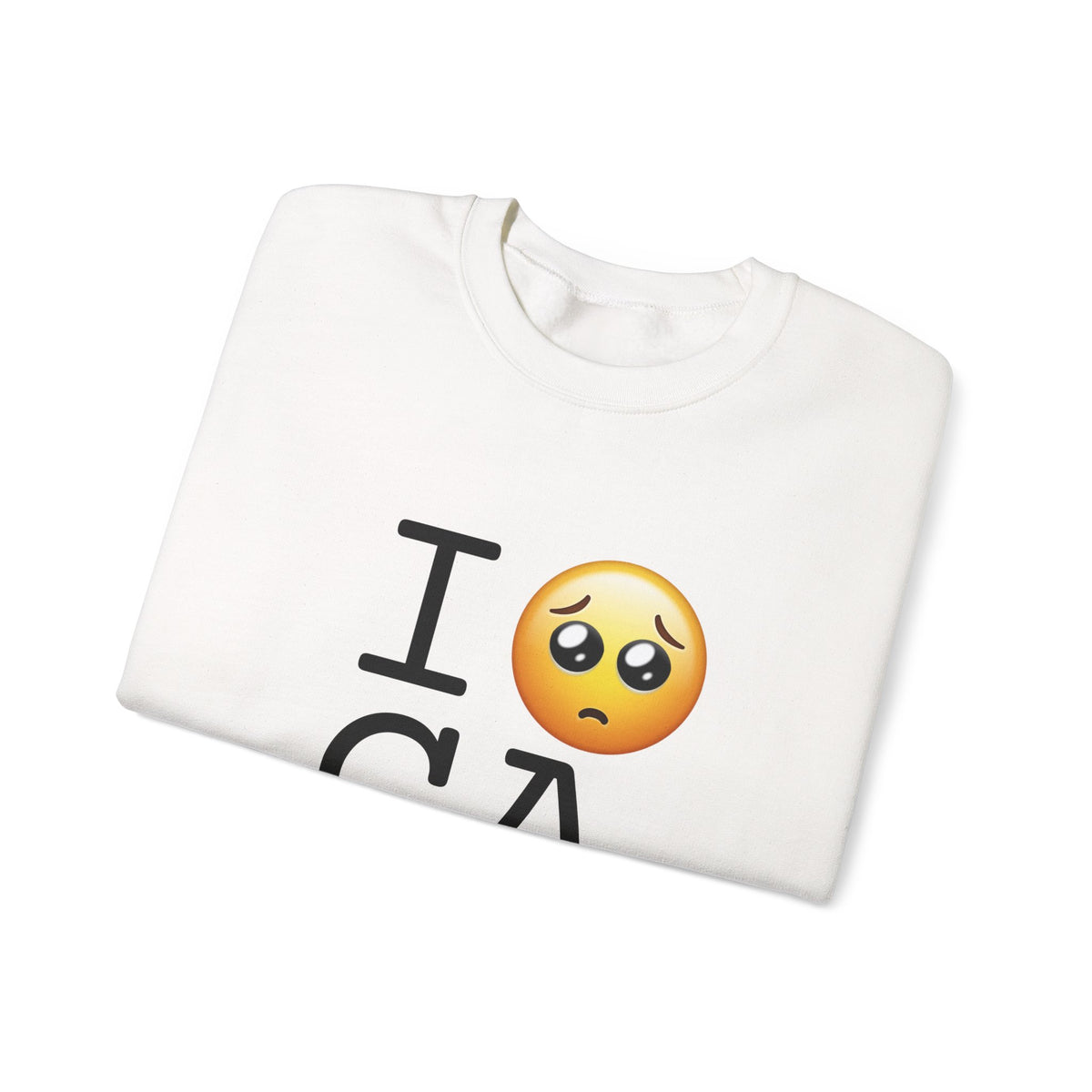 "I'm Begging about California" Sweatshirt