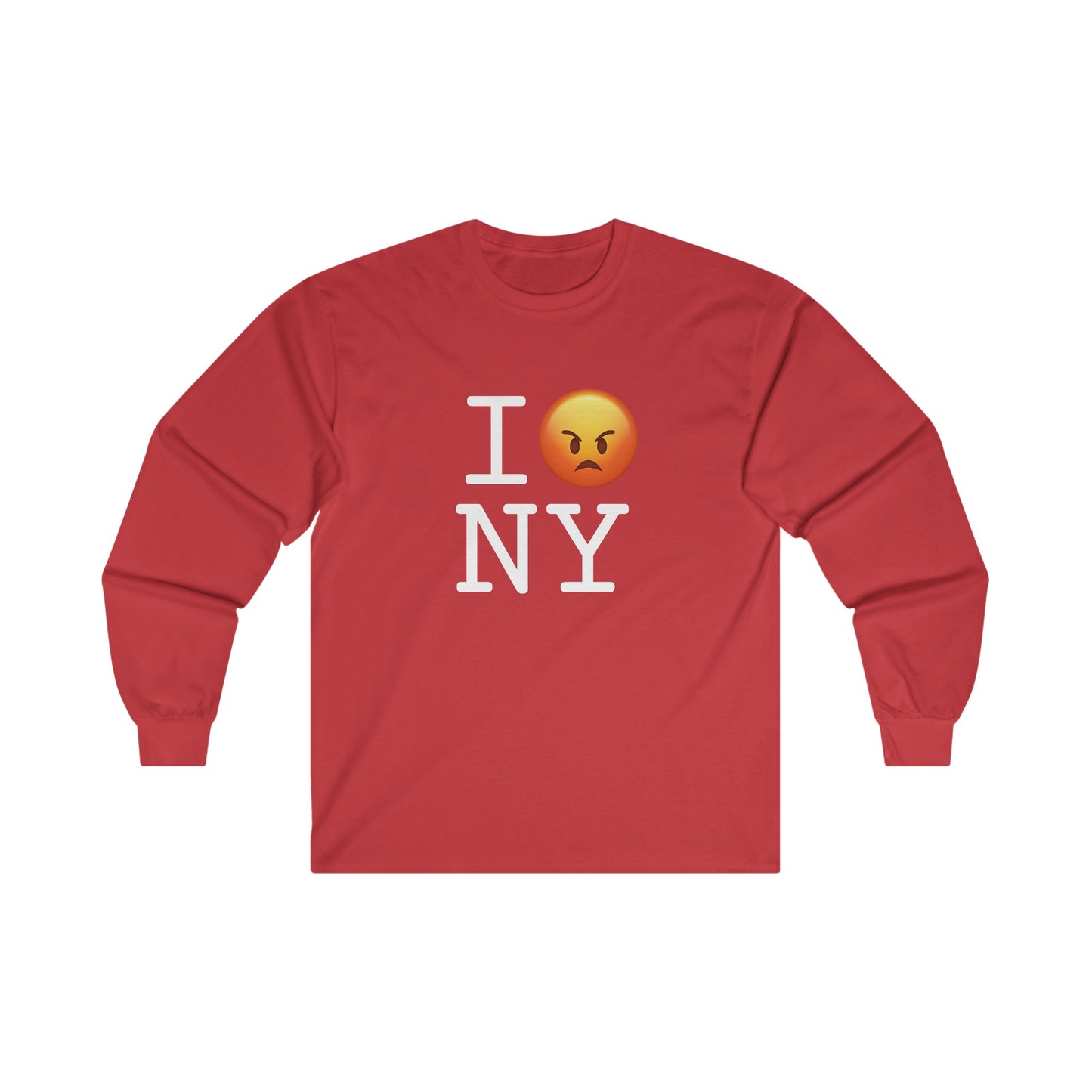 "I'm Angry about New York" Long Sleeve Shirt