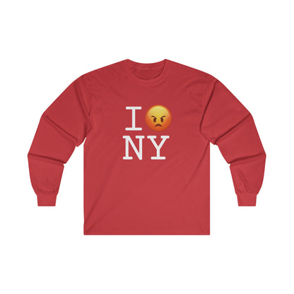 "I'm Angry about New York" Long Sleeve Shirt