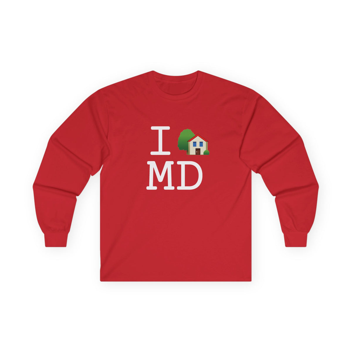 "I'm Home in Maryland" Long Sleeve Shirt