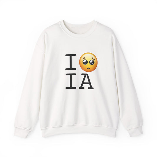 "I'm Begging about Iowa" Sweatshirt