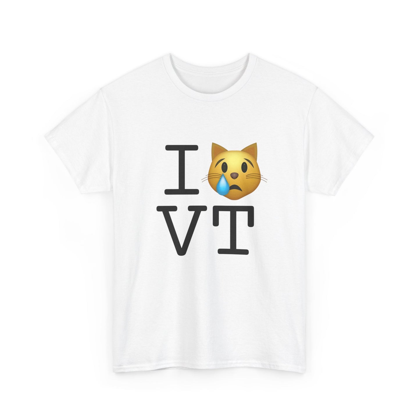 "I'm a Crying Cat about Vermont" Tee