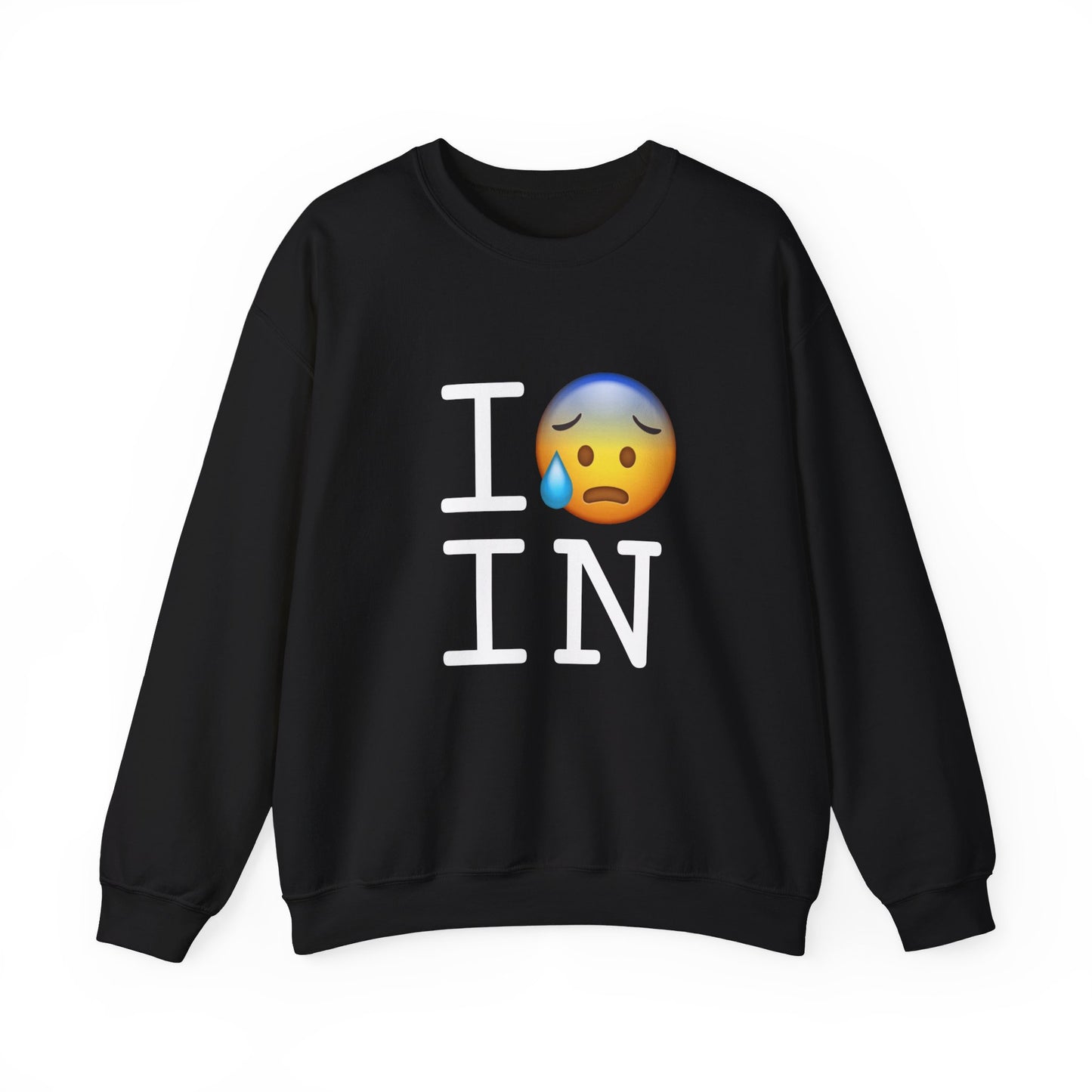 "I'm Anxiously Sweating in Indiana" Sweatshirt