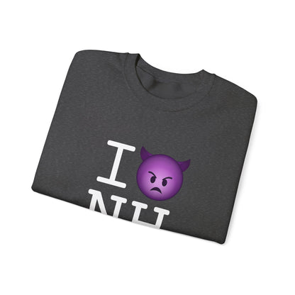 "I'm an Angry Devil about New Hampshire" Sweatshirt