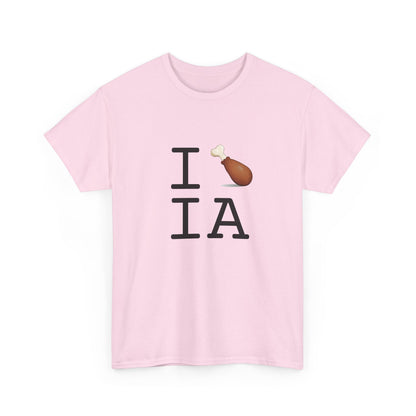 "I Chicken Drumstick Iowa" Tee