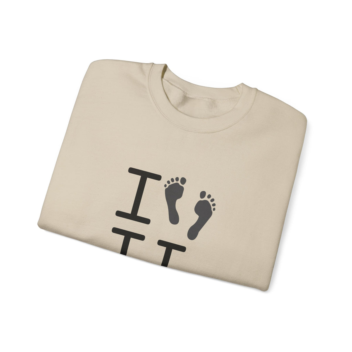 "I leave Footsteps in Illinois" Sweatshirt