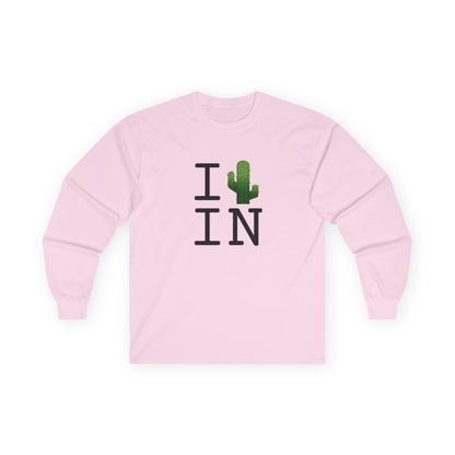 "I Cactus Indiana" Long Sleeve Shirt