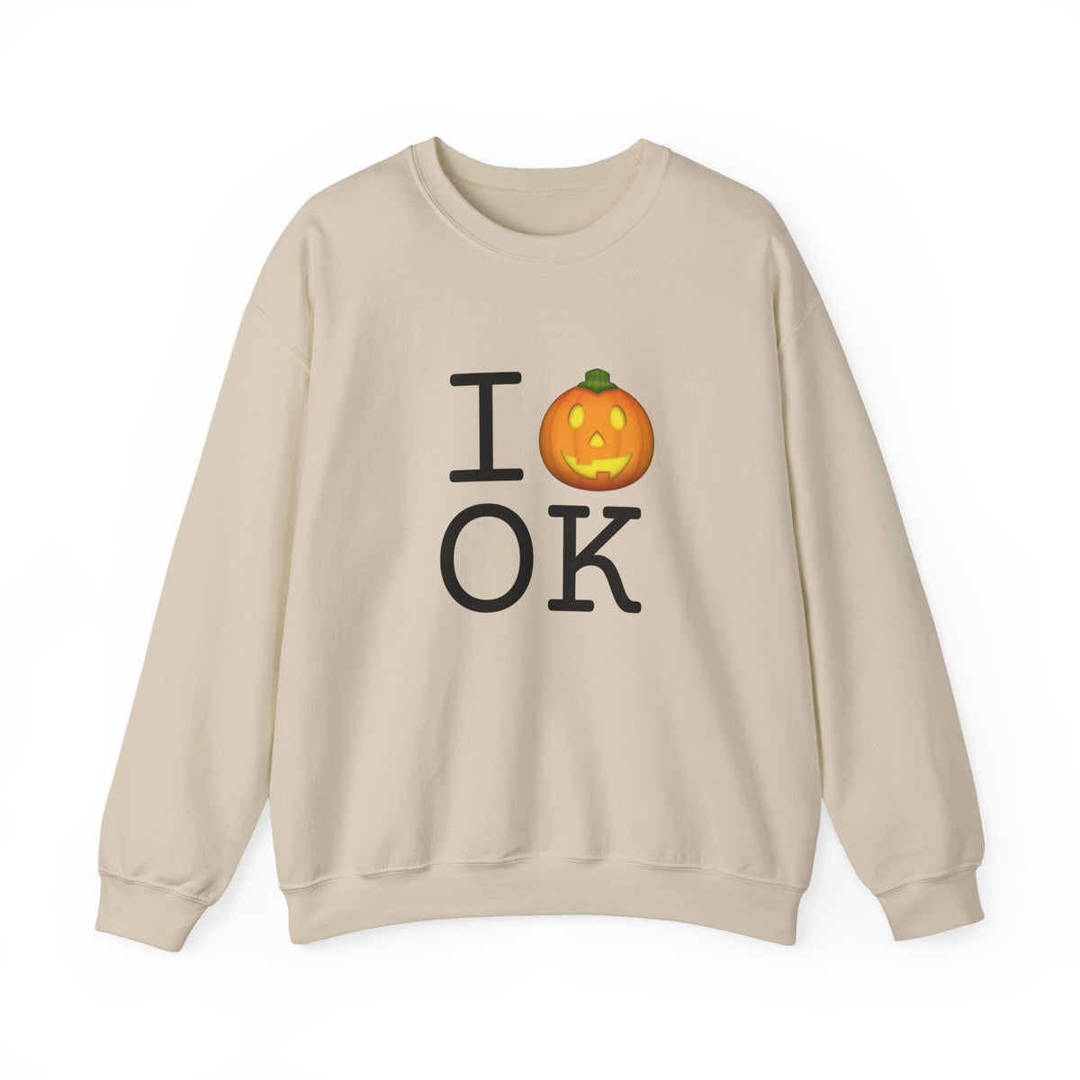 "I Jack-O-Lantern (Pumpkin) Oklahoma" Sweatshirt