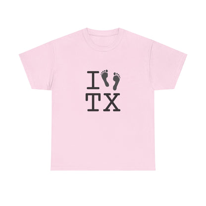 "I leave Footsteps in Texas" Tee