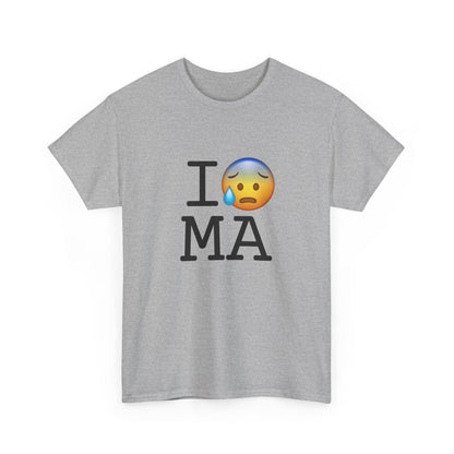 "I'm Anxiously Sweating in Massachusetts" Tee