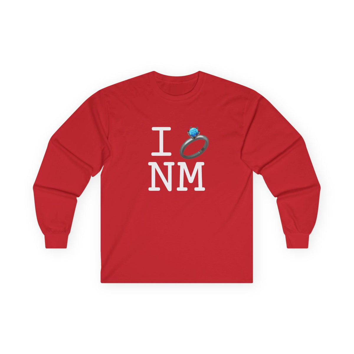 "I'm Married to (Diamond Ring) New Mexico" Long Sleeve Shirt