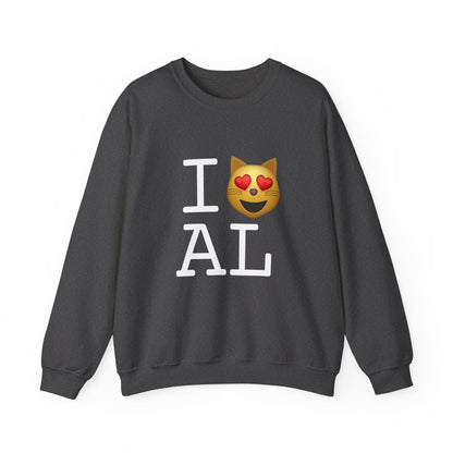 "I'm a Cat that Loves Alabama" Sweatshirt