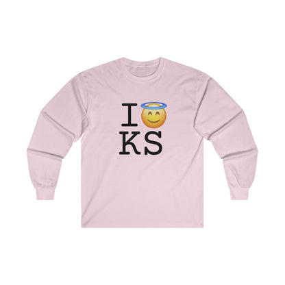 "I'm an Angel in Kansas" Long Sleeve Shirt