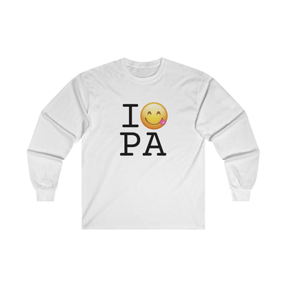 "I'm Hungry for Pennsylvania" Long Sleeve Shirt