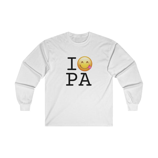 "I'm Hungry for Pennsylvania" Long Sleeve Shirt