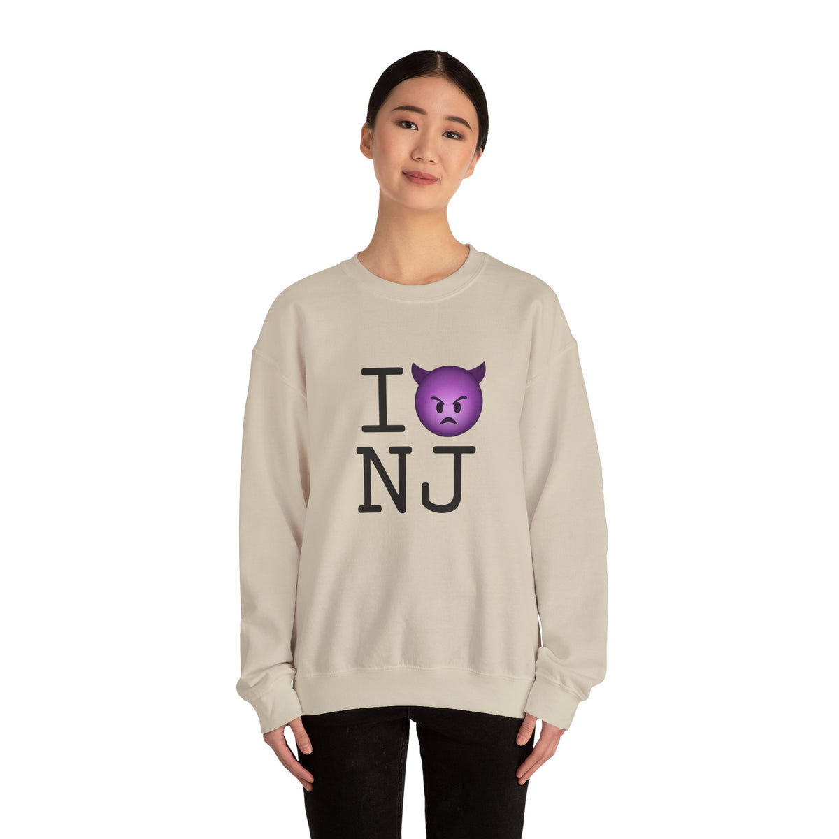 "I'm an Angry Devil about New Jersey" Sweatshirt