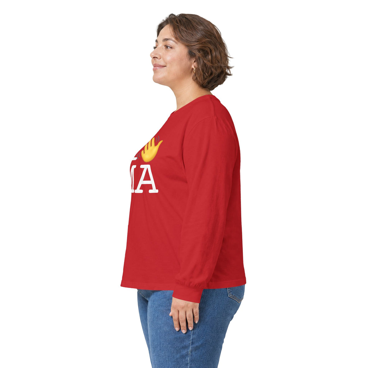 "I Wave at Massachusetts" Long Sleeve Shirt