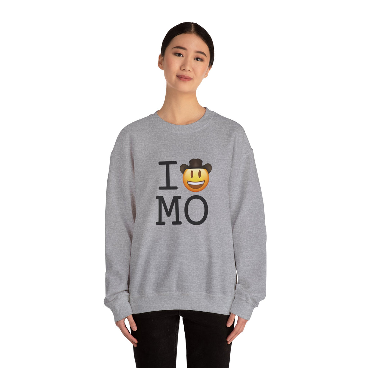 "I'm a Cowboy or Cowgirl in Missouri" Sweatshirt
