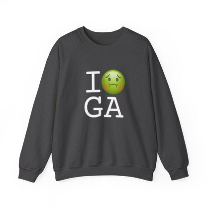 "I'm Nauseous about Georgia" Sweatshirt