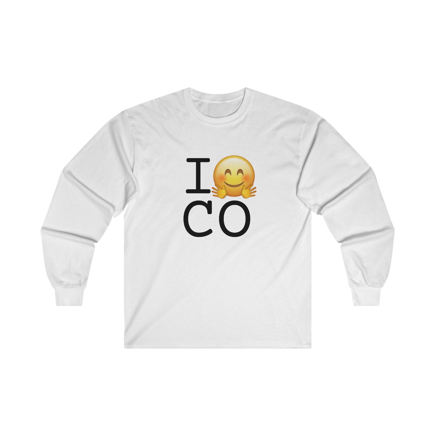 "I Hug Colorado" Long Sleeve Shirt