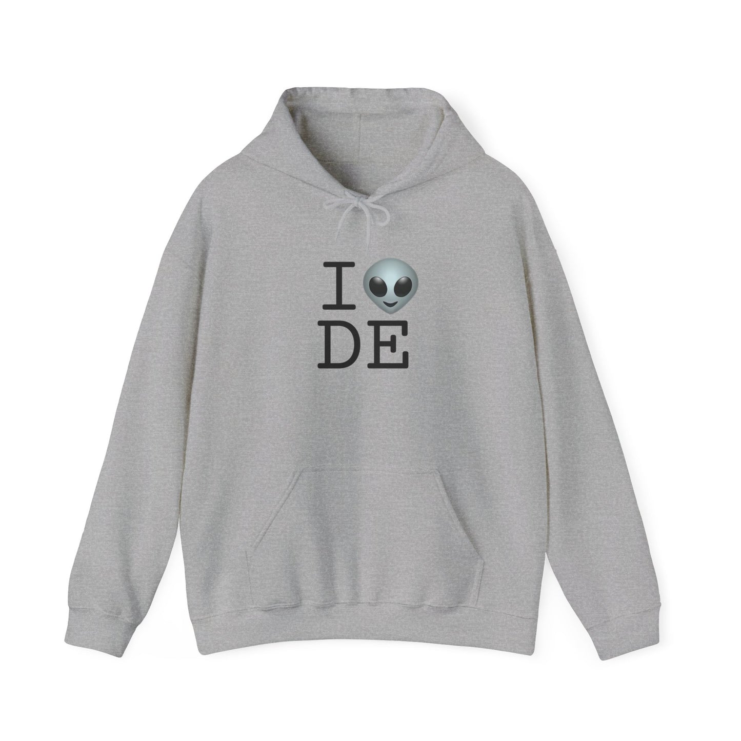 "I Feel Alien in Delaware" Hoodie