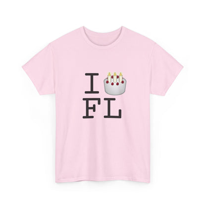 "I Birthday Cake Florida" Tee