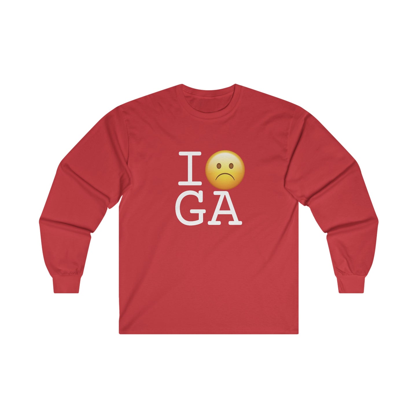 "I'm Grumpy about Georgia" Long Sleeve Shirt