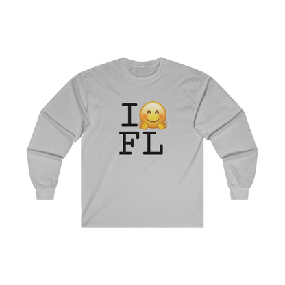 "I Hug Florida" Long Sleeve Shirt