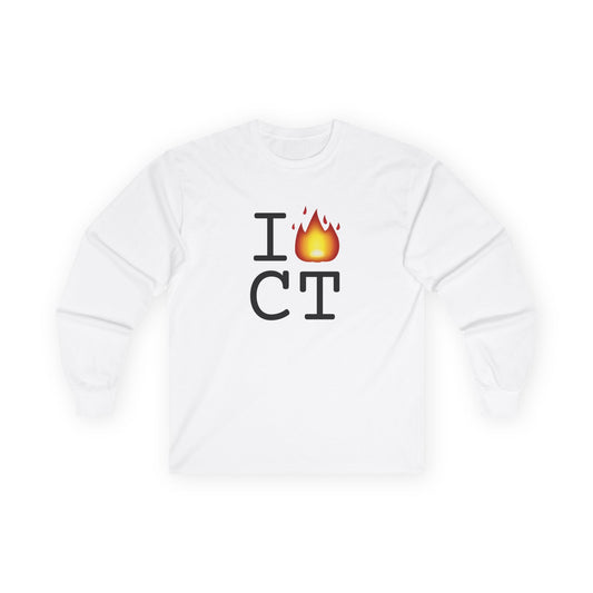 "I've got Fire for Connecticut" Long Sleeve Shirt