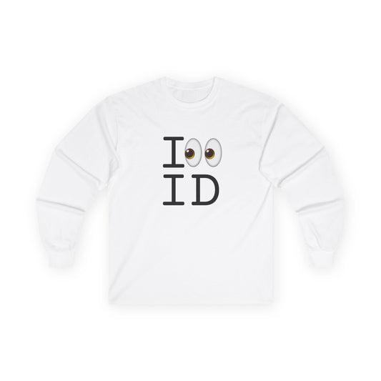 "I Look at Idaho" Long Sleeve Shirt