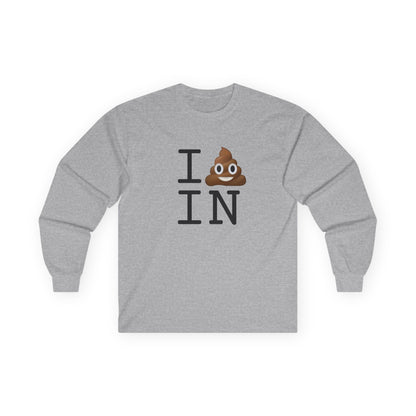 "I Poop in Indiana" Long Sleeve Shirt