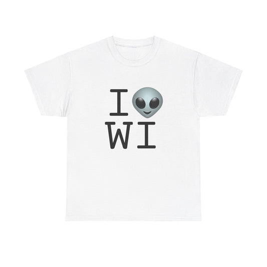 "I Feel Alien in Wisconsin" Tee