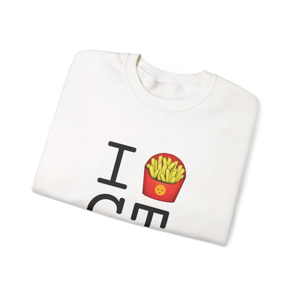 "I French Fries Connecticut" Sweatshirt
