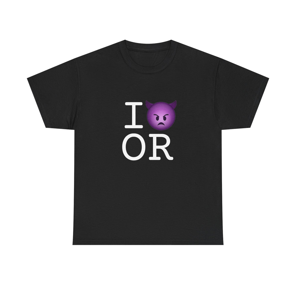 "I'm an Angry Devil about Oregon" Tee