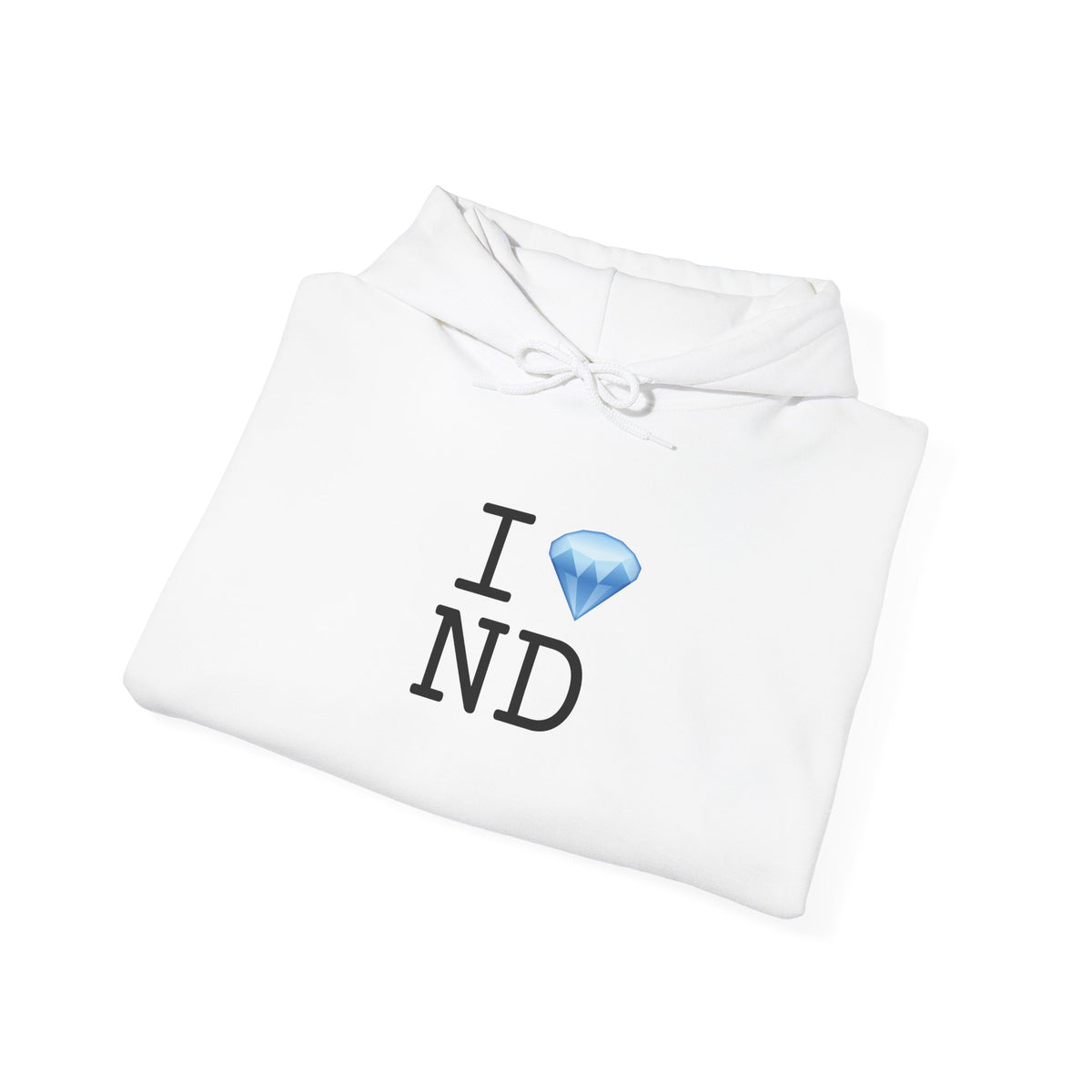 "I Diamond North Dakota" Hoodie