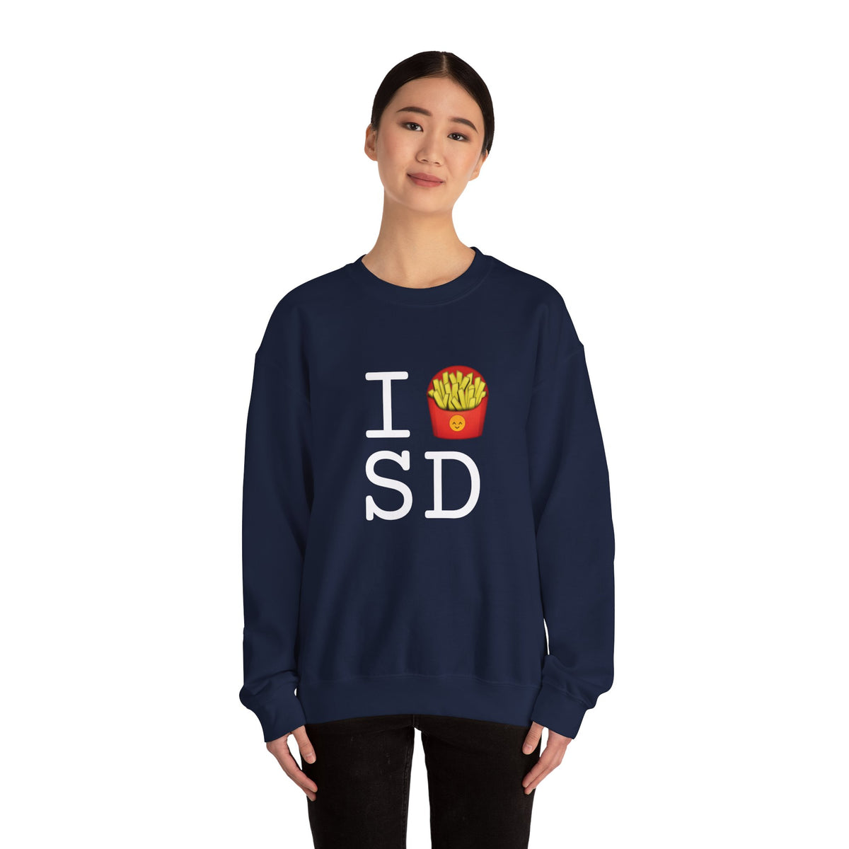 "I French Fries South Dakota" Sweatshirt