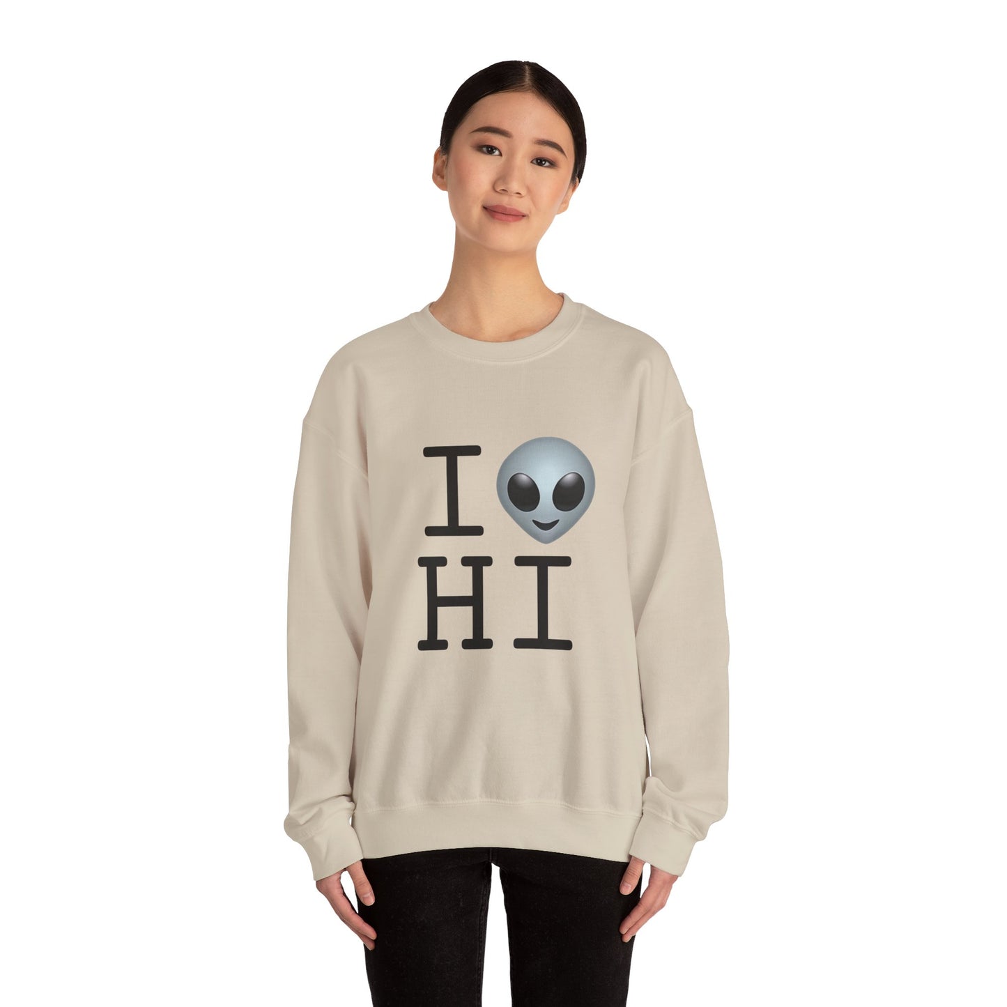 "I Feel Alien in Hawaii" Sweatshirt