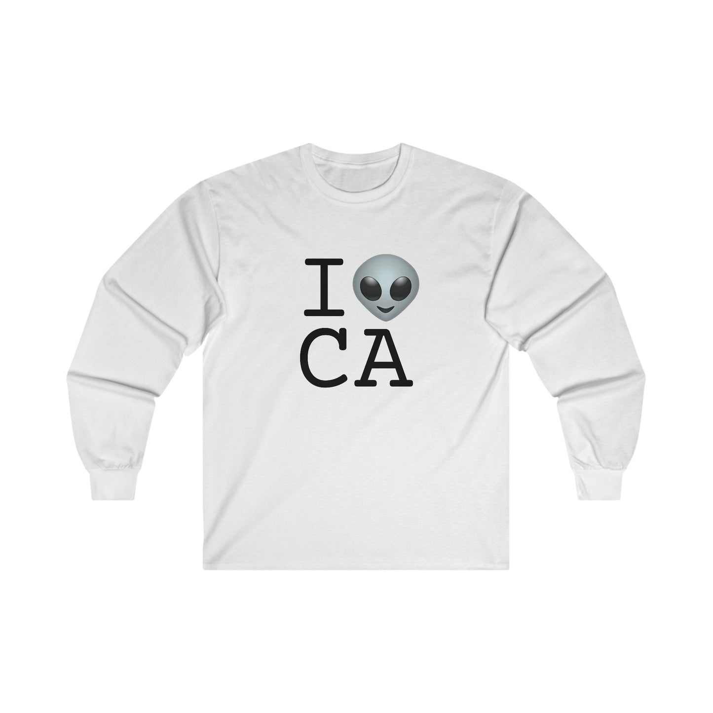 "I Feel Alien in California" Long Sleeve Shirt