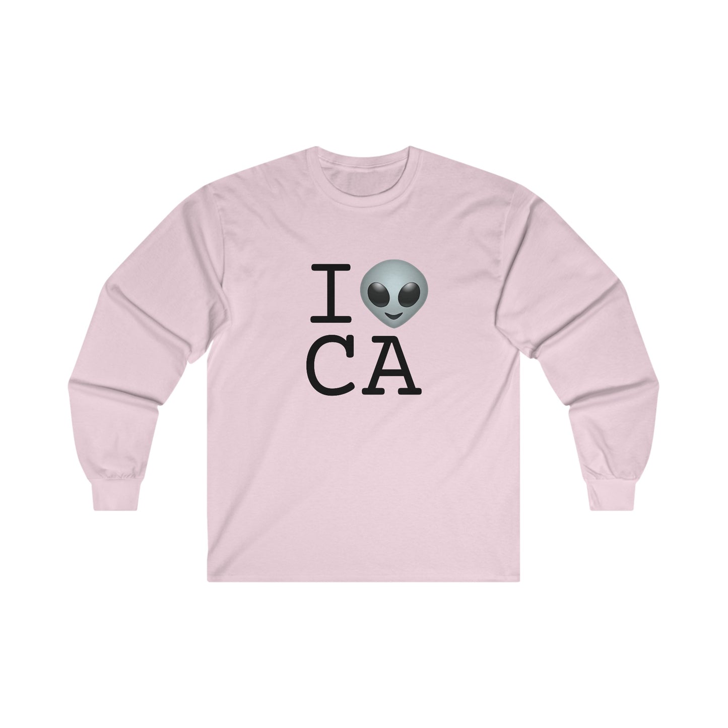 "I Feel Alien in California" Long Sleeve Shirt