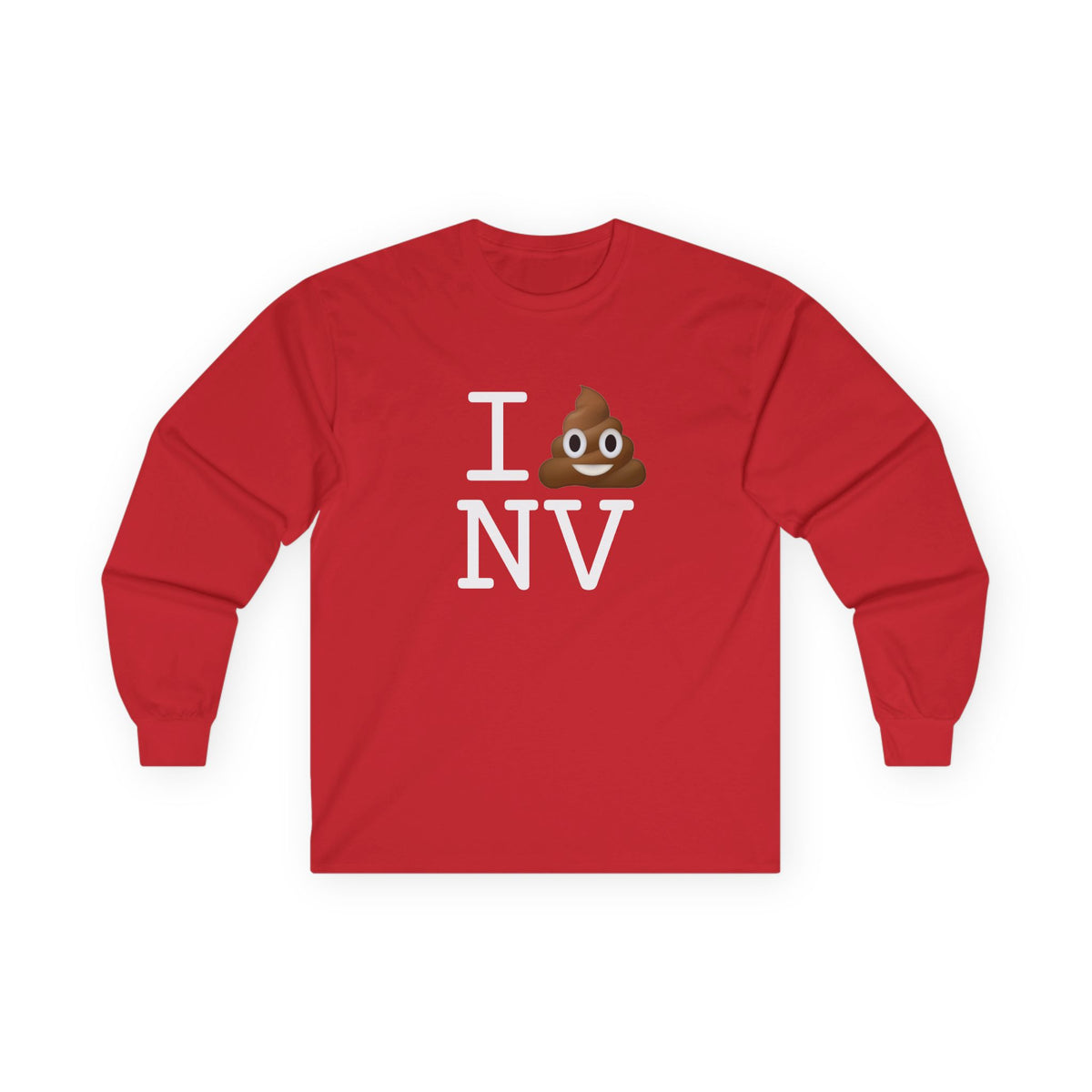 "I Poop in Nevada" Long Sleeve Shirt