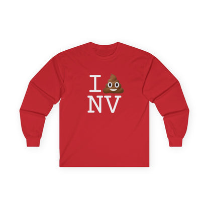 "I Poop in Nevada" Long Sleeve Shirt
