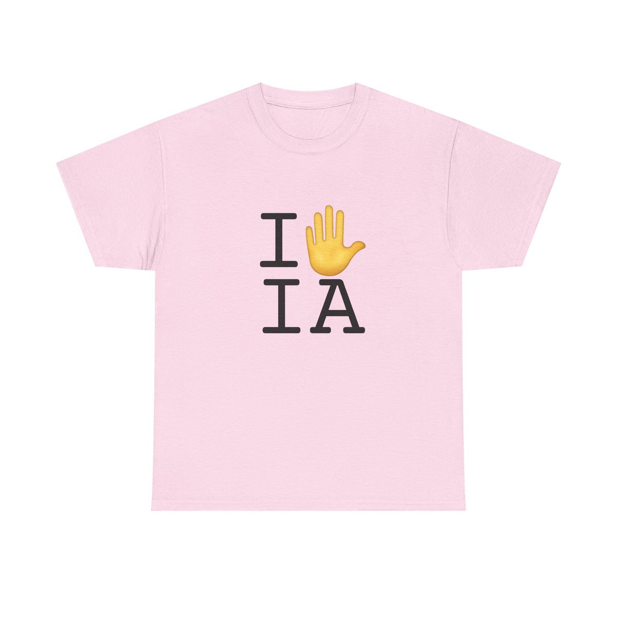 "I Stop (Raised Hand) Iowa" Tee