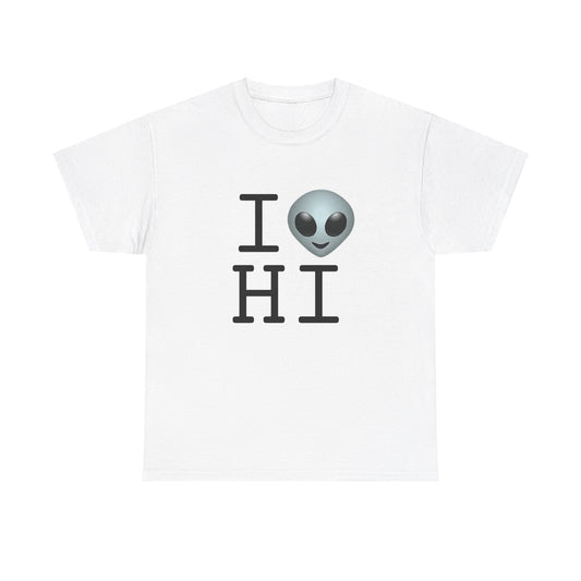 "I Feel Alien in Hawaii" Tee